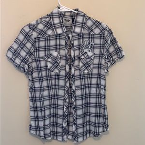 Harley Davidson flannel shirt